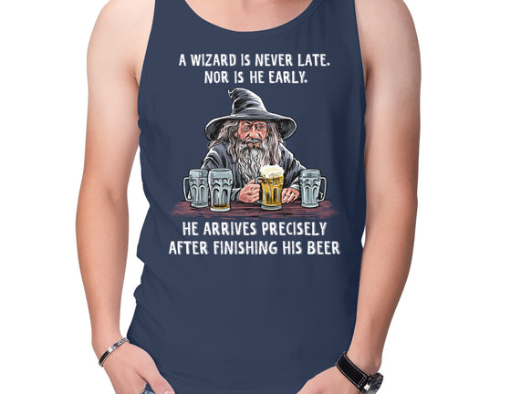 A Wizard Is Never Later
