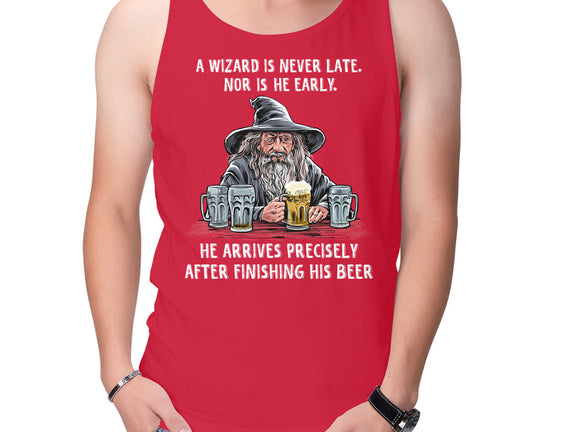 A Wizard Is Never Later
