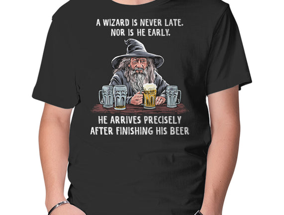 A Wizard Is Never Later