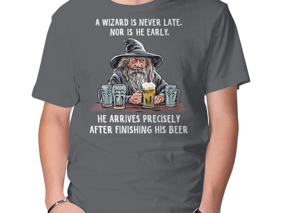 A Wizard Is Never Later