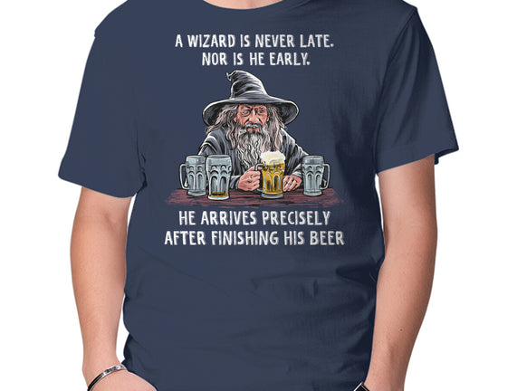 A Wizard Is Never Later