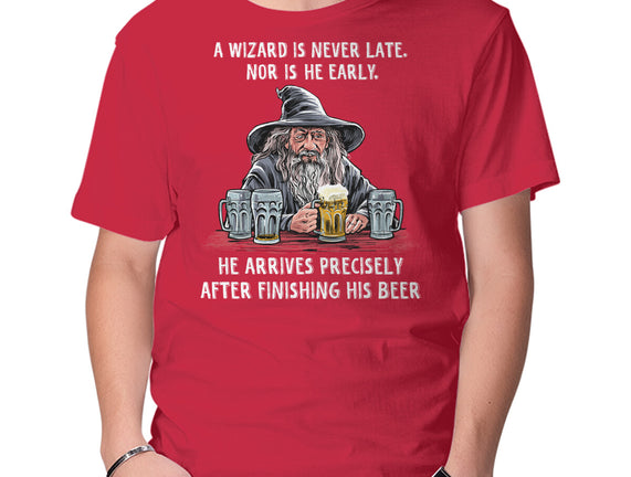 A Wizard Is Never Later