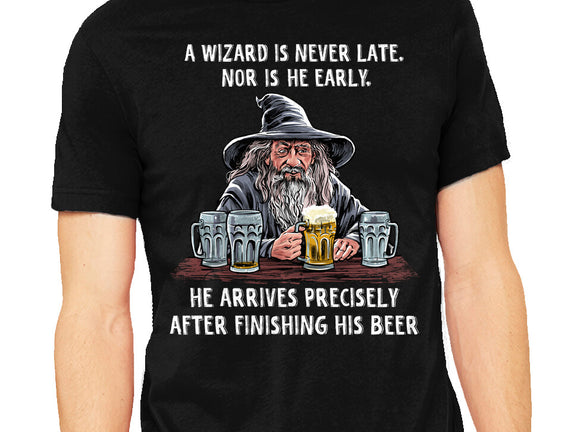 A Wizard Is Never Later
