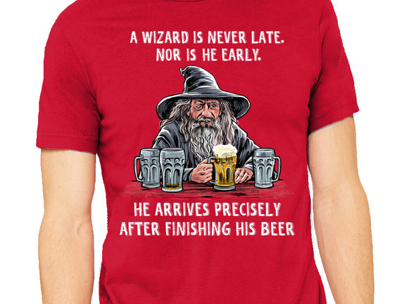 A Wizard Is Never Later