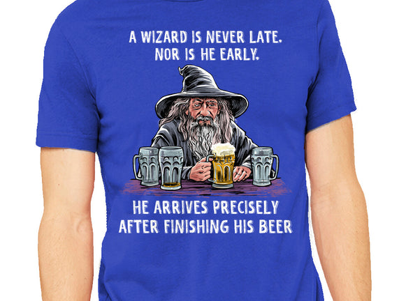 A Wizard Is Never Later