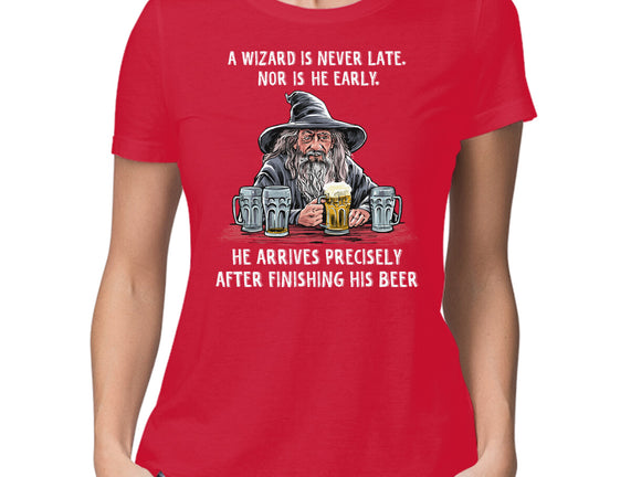A Wizard Is Never Later