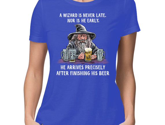 A Wizard Is Never Later