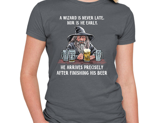 A Wizard Is Never Later