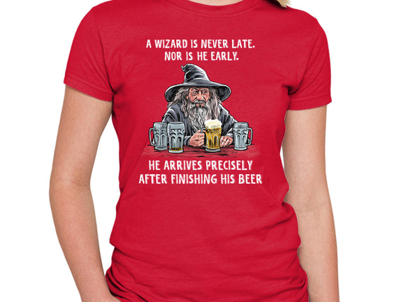 A Wizard Is Never Later