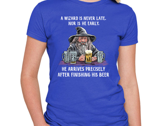 A Wizard Is Never Later