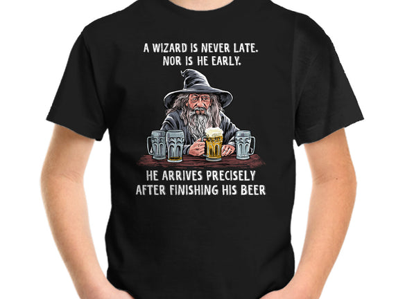 A Wizard Is Never Later