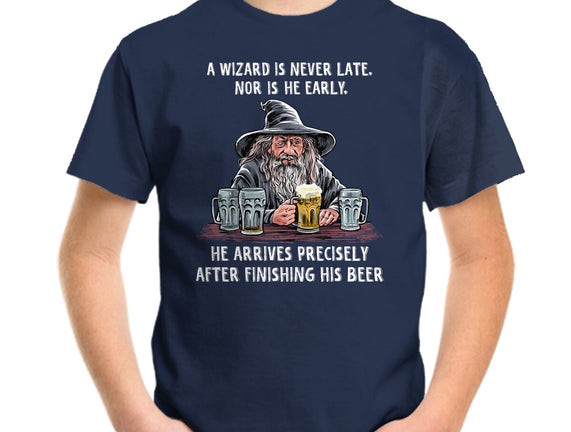 A Wizard Is Never Later