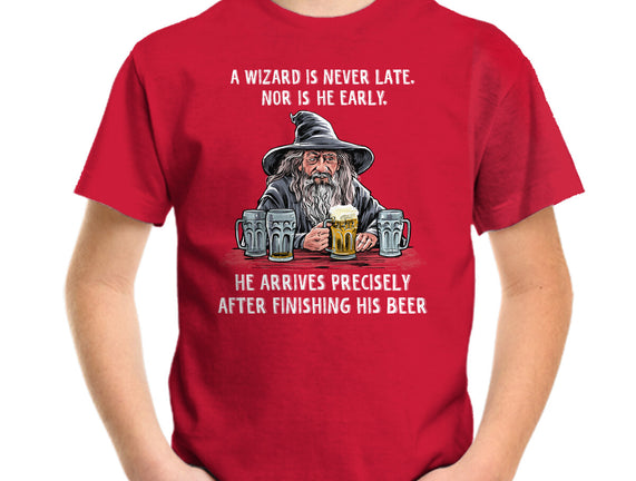 A Wizard Is Never Later