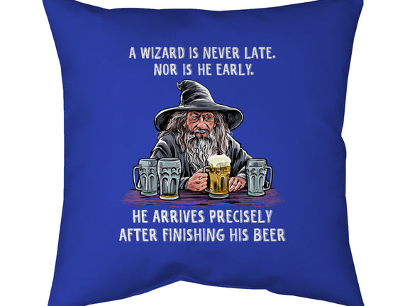 A Wizard Is Never Later