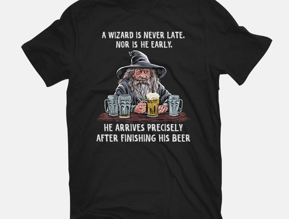 A Wizard Is Never Later