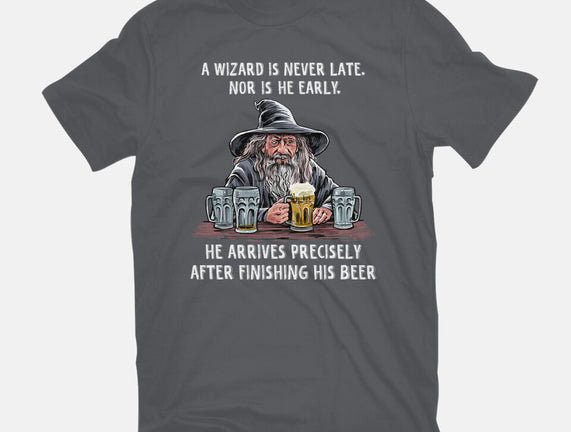 A Wizard Is Never Later