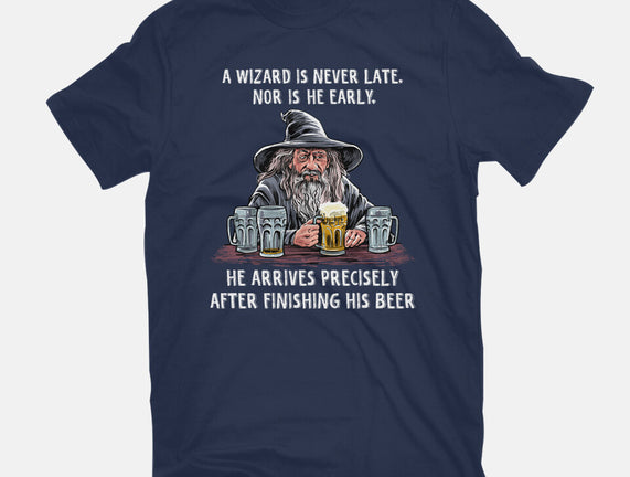 A Wizard Is Never Later