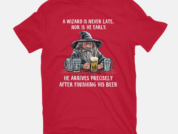 A Wizard Is Never Later