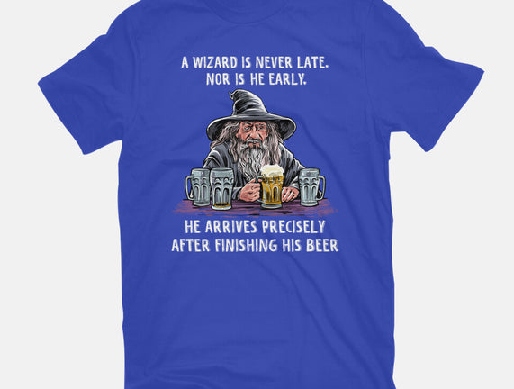 A Wizard Is Never Later