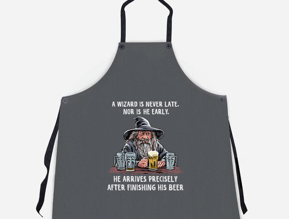 A Wizard Is Never Later