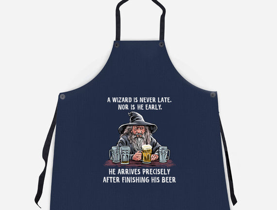 A Wizard Is Never Later