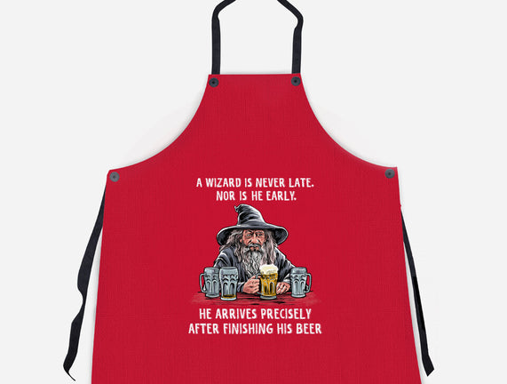 A Wizard Is Never Later