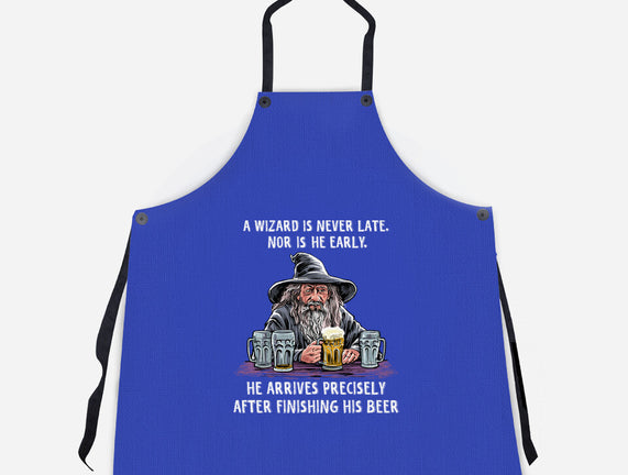 A Wizard Is Never Later