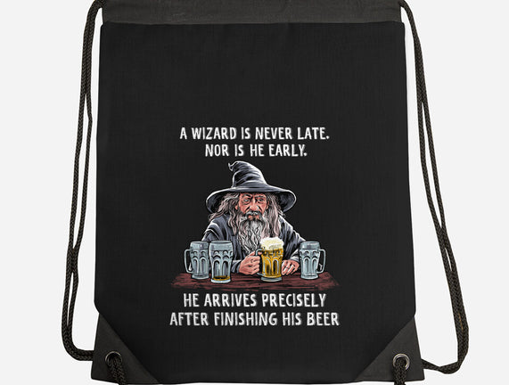 A Wizard Is Never Later