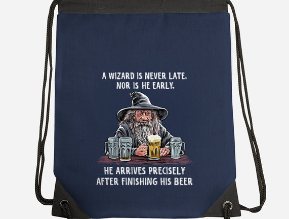A Wizard Is Never Later