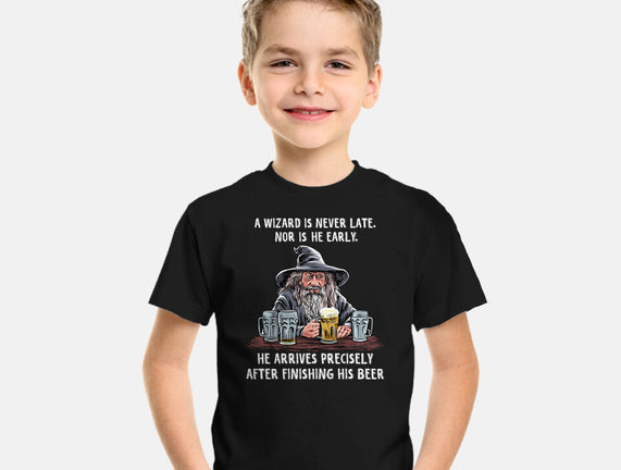 A Wizard Is Never Later