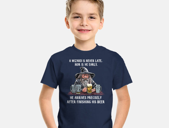 A Wizard Is Never Later