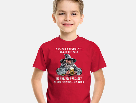 A Wizard Is Never Later