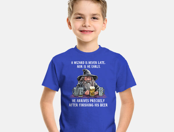 A Wizard Is Never Later