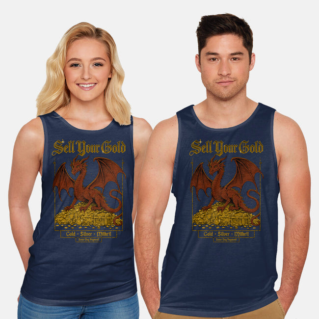 Sell Your Gold-Unisex-Basic-Tank-Hafaell