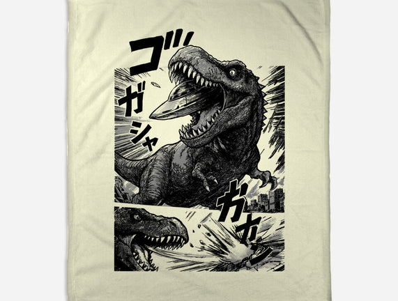T-rex Vs Ufo