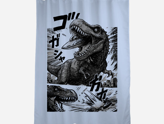 T-rex Vs Ufo
