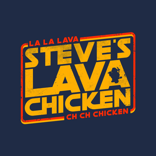 Steves Space Lava Chicken-Mens-Basic-Tee-rocketman_art