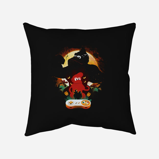 Kong Country-None-Removable Cover w Insert-Throw Pillow-dandingeroz