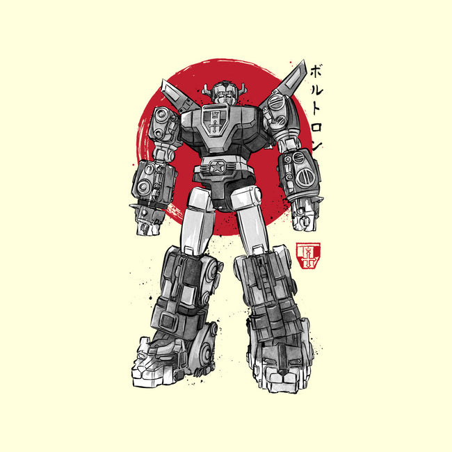 King Of The Beasts Sumi-e-None-Stretched-Canvas-DrMonekers