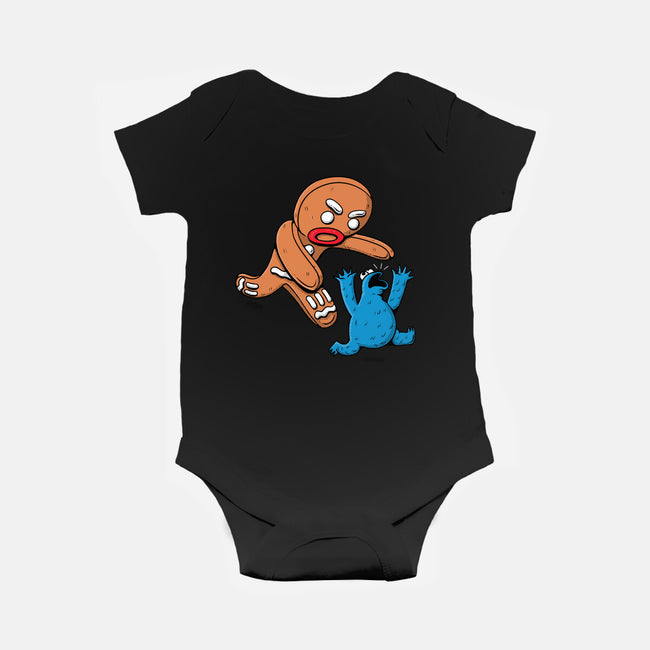 Kaiju Bread Man-Baby-Basic-Onesie-naomori