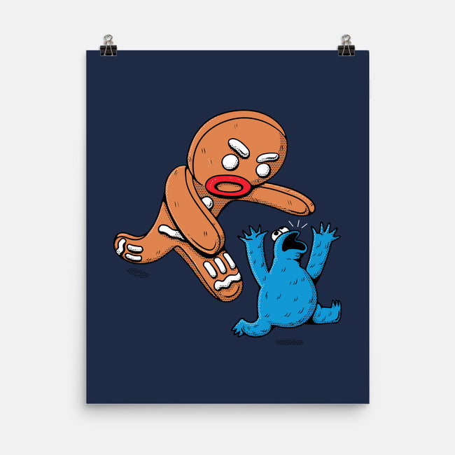 Kaiju Bread Man-None-Matte-Poster-naomori