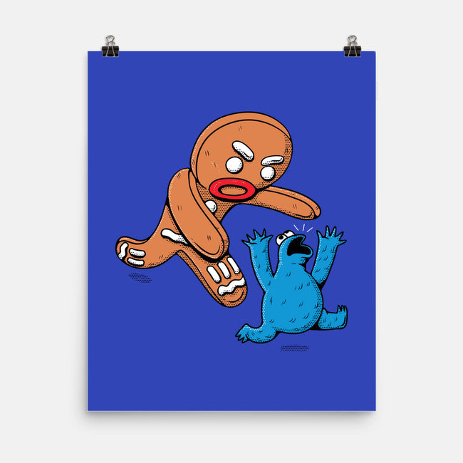Kaiju Bread Man-None-Matte-Poster-naomori