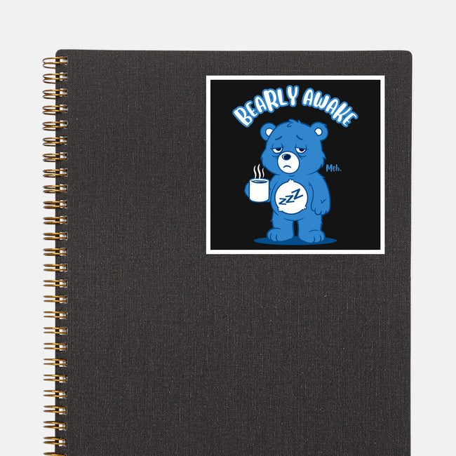 Sleepy Bear-None-Glossy-Sticker-Tronyx79