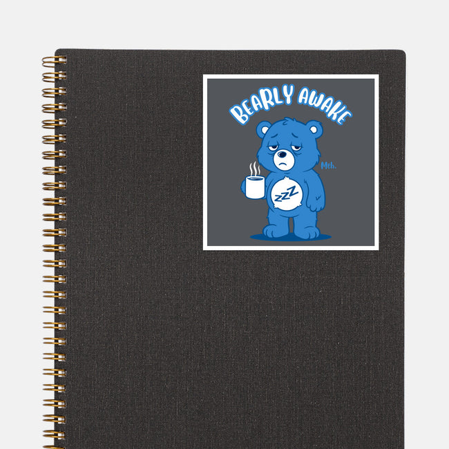 Sleepy Bear-None-Glossy-Sticker-Tronyx79