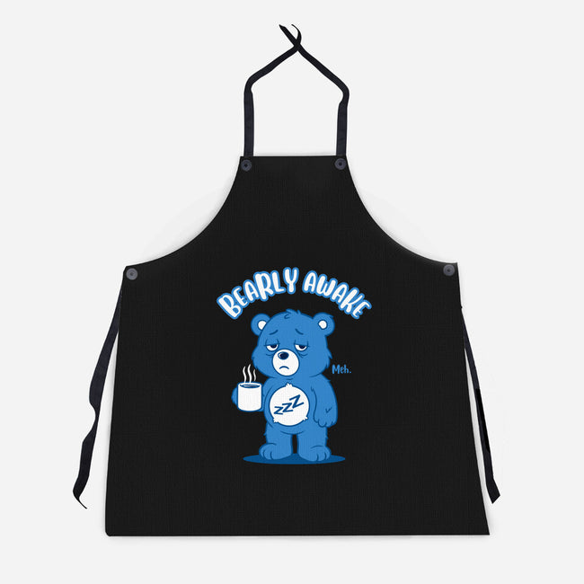 Sleepy Bear-Unisex-Kitchen-Apron-Tronyx79