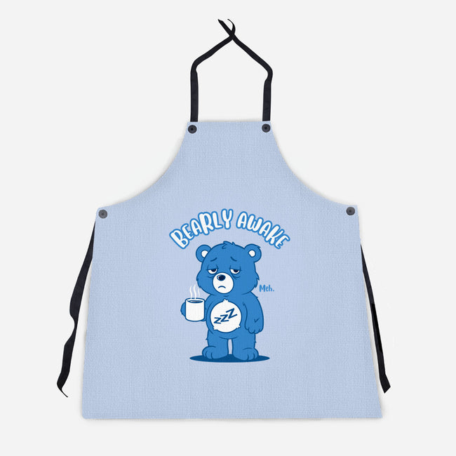 Sleepy Bear-Unisex-Kitchen-Apron-Tronyx79