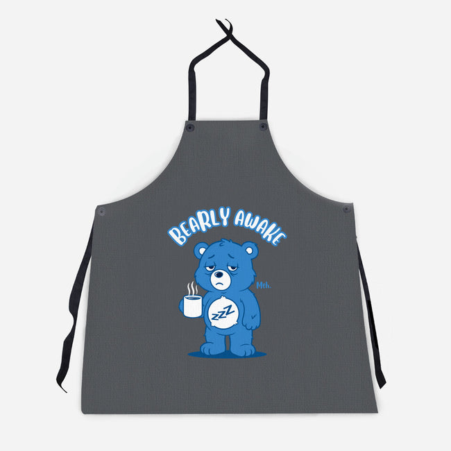 Sleepy Bear-Unisex-Kitchen-Apron-Tronyx79
