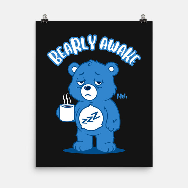 Sleepy Bear-None-Matte-Poster-Tronyx79
