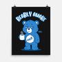 Sleepy Bear-None-Matte-Poster-Tronyx79