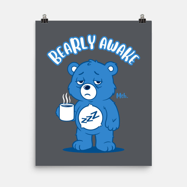 Sleepy Bear-None-Matte-Poster-Tronyx79
